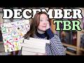 too many books to read before the end ❄️ december tbr game, snakes and tbr stacks #30