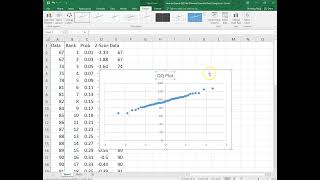 How to Draw a QQ Plot (Normal Quantile Plot) Using Excel