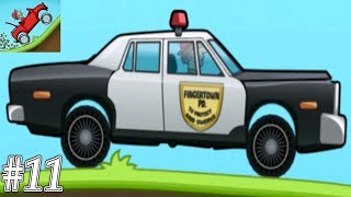 Hill Climb Racing - Gameplay Walkthrough Part 11 - Police Car Patrol Drive  (iOS, Android)