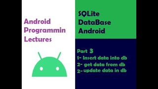sqlite database in android studio | part 3