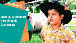 ¡Conozca al ganadero más joven de Guanacaste! | Entrevista