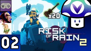 [Vinesauce] Vinny - Risk of Rain 2 with Vidyabum, GreatSphynx \u0026 DaveKap (part 2)