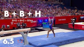 SCORING: Simone Biles caps off strong beam set with huge double-double @ Olympic