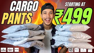 Best Cargo Pants for Men Under 500 || Ajio Cargo Pants Haul 2024||