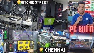 Ritchie street cheap PC BUILD shop review || Harsha’s Review ||