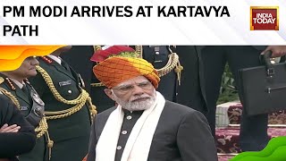 Republic Day 2023: PM Modi Arrives At Kartavya Path's Saluting Base | Watch
