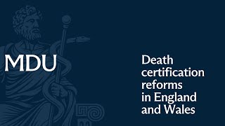 MDU webinar: medical examiners with Dr Suzy Lishman CBE
