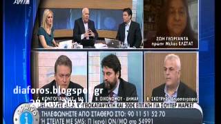 Η Ζωή Γεωργαντά στον ΑΝΤ1 28-01-2013