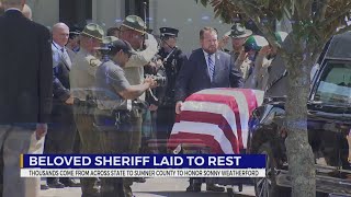 Beloved Sumner County, TN sheriff laid to rest