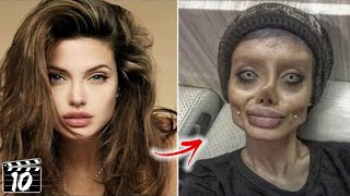Top 10 Celebrities Who Turned Themselves Into Plastic | Marathon