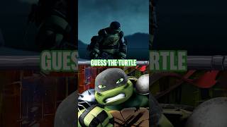 guess the ninja turtles with BLACK masks! | TMNT #shorts