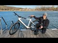 the most advanced e bike ever tezeus c8 review u0026 test carbon frame rear radar auto gears 4g