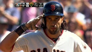 MIL@SF: Pagan laces RBI hot shot to the right side