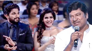 Allu Arjun And Samantha Laugh Out Loud For Rajendra Prasad’s Ultimate Comedy