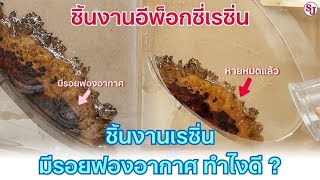 วิธีแก้ชิ้นงานเรซิ่น ที่มีฟองอากาศ!!? | resinsj