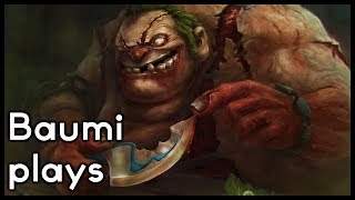 Dota 2 | THE FABLED 6.4k HP CARRY PUDGE!! | Baumi plays Pudge