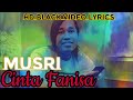 Official Video Lyrics #Musri CINTA FANISA #lagubest #Videolyrics