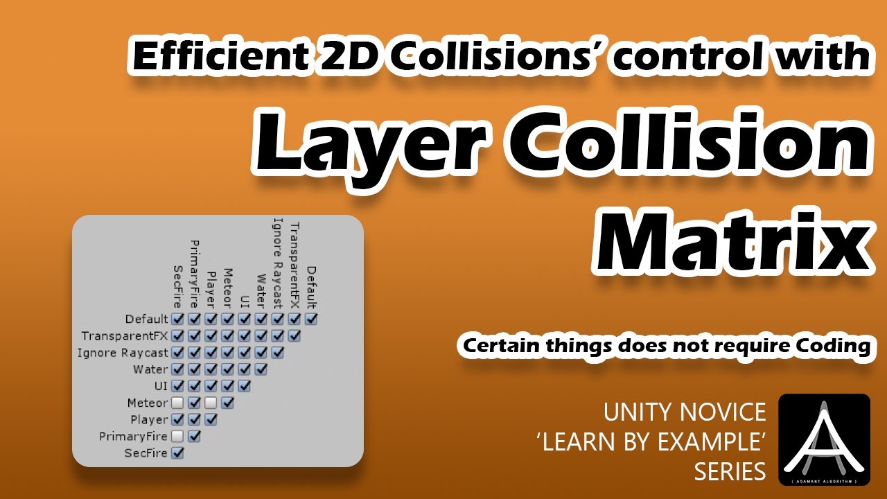 Unity Beginners - How To Control 2D Collisions In Unity - YouTube