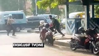 Video Eksklusif: Detik-detik Penyerangan Polisi di Tangerang Kota