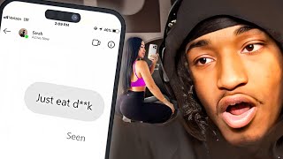 Reacting to the MOST toxic text messages & Dms I've ever seen...