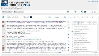 WordPress Plugin: CSS & JavaScript Toolbox PLUS version 11