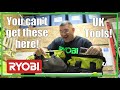 RYOBI Tools from the UK | UNBOXING and ASSEMBLY | 2019/46