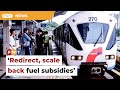 Redirect fuel subsidies to improve public transport, govt told