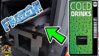 Our Dixie Narco 501e Vending Machine Was FROZEN!!!