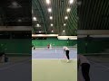 네트맞고넘어오는볼 tennis 테니스