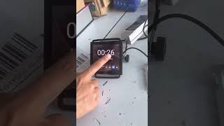 Anjielosmart 4 inch smart panel connect wifi and scan qr code operation tutorial