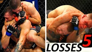 Conor McGregor ALL (5) LOSSES / McTAPOUT (SUBMiSSiON for NOTORiOUS!)