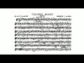 Colonel Bogey March by Kenneth J. Alford - E flat alto clarinet