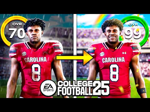 How player progression works in College Football 25 Dynasty