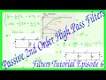 Filters Tutorial Episode 6: 2nd Order Passive High Pass Filters