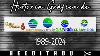 Historia Gráfica del canal Cubavisión 1989-2024 (actualidad) [RE-EDITADO]