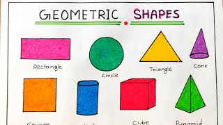 Geometry shape name in English | Different geometry shape name | How to know geometry shape