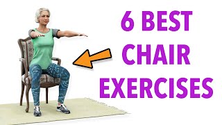 6 Best Chair Exercises For Seniors (over 60s and 70s)