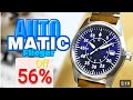 Tandorio 39mm Automatic NH35 Pilot Watch Review - Real Flieger Aesthetics /Buy watch/ Hot 🔥 sale