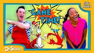 The Very BEST Dr. Seuss Themed Learning Games! | Seuss Circle Time | Dr. Seuss