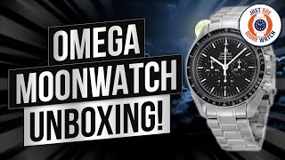 Omega Speedmaster Professional Moonwatch - Unbox & Review