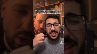 Un CORAN mit au milieu de l’ALCOOL ! Voilà les coranistes