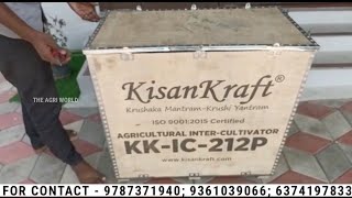 KK IC 212 P UNBOXING AND ASSEMBLING VIDEO | THE AGRI WORLD | 7 HP PETROL POWER WEEDER