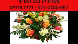 משלוח פרחים לאריאל - 077-2285-097 - פרחי דליה -