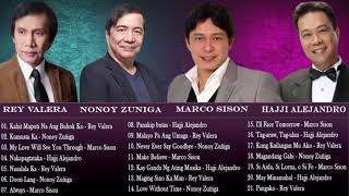 OPM Tagalog Love Songs Rey Valera Marco Sison Nonoy Zuñiga Hajji Alejandro Best OPM Hit Makers