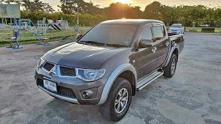 จัดไฟแนนซ์ได้🔥Mitsubishi triton 2.4 เบนซิน LPG ปี 2555มิตซูบิชิ ไทรทัน เบนซิน 4ประตู ปี 2012