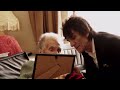 Ronnie Wood Visits His Auntie Mary Right Before Her 100th Birthday