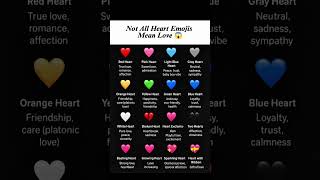 Heart Emojis Explained 💖 | Find Out What They Mean #HeartEmoji #FindOut #HowTo