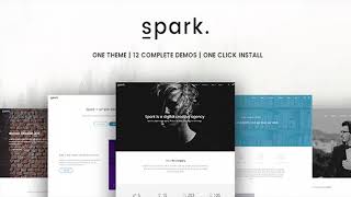 Spark | Multi-Purpose WordPress Theme | Themeforest Website Templates and Themes