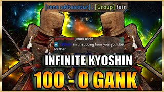 Pray you never meet this 100 to 0 Gank - The Infinite Kyoshin | #ForHonor