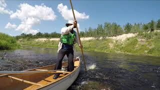 Roseau River Poling  - August 5 2019